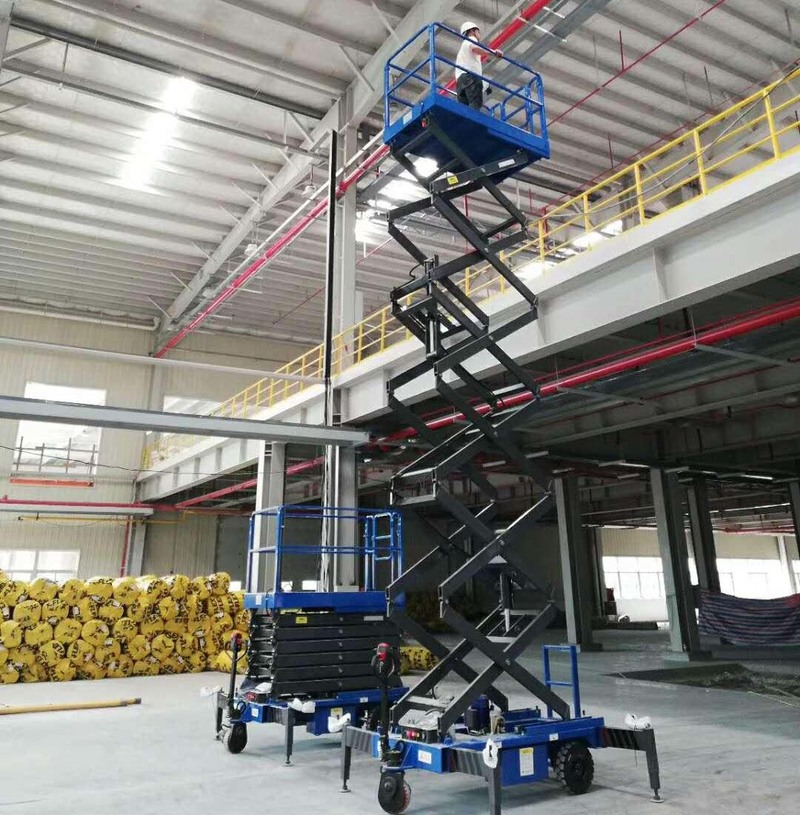 铁岭助力行走剪叉式高空作业平台