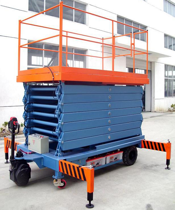 铁岭助力行走剪叉式高空作业平台